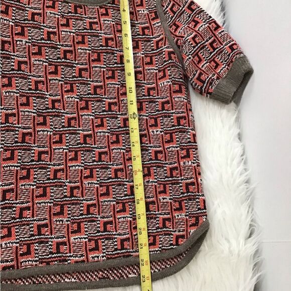 Tory Burch Runway Sweater Chunky Knit Neutral Pullover Size Small - Picture 9 of 9